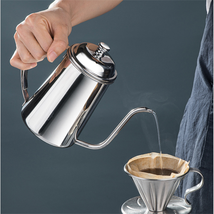 Ấm cổ ngỗng pha cafe 650ml Inox 304 cao cấp