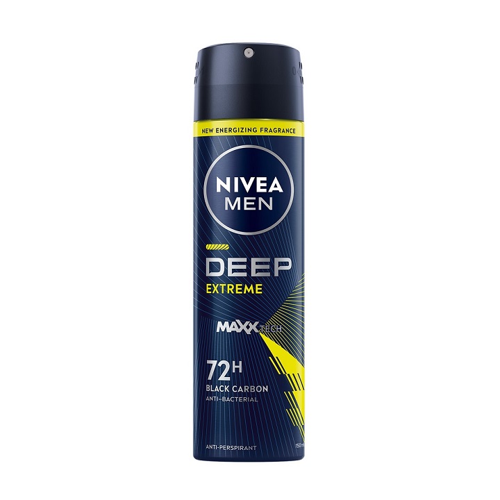Xịt Khử Mùi Cho Nam Nivea Men 48h 150ml