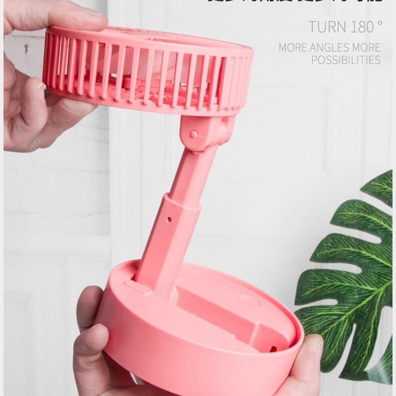 Quạt mini gấp gọn đa năng mini Lazy A9