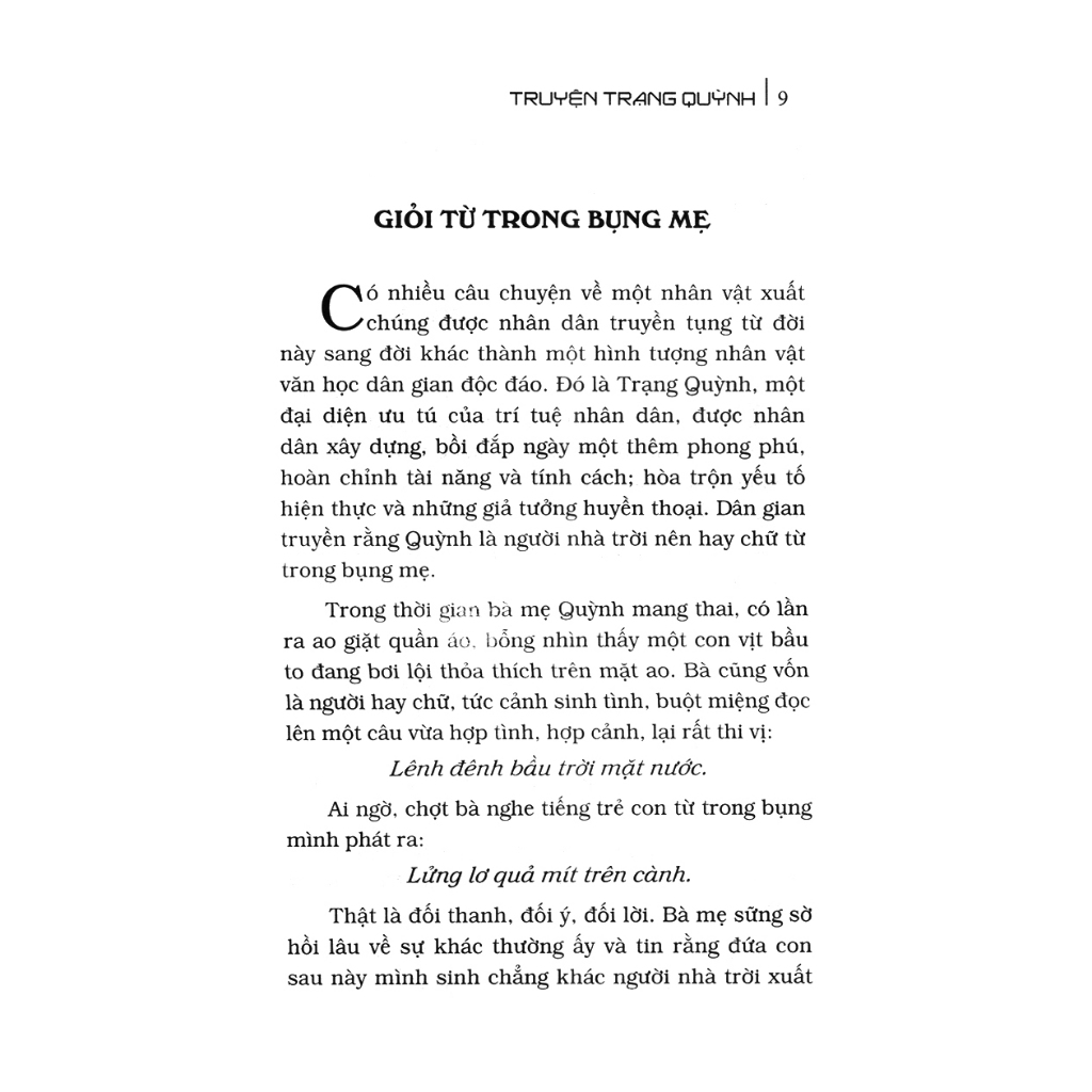 Sách - Truyện Trạng Quỳnh Trạng Lợn