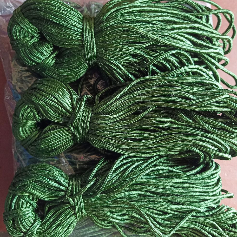 3 cuộn dây dù 3mm xanh bộ đội