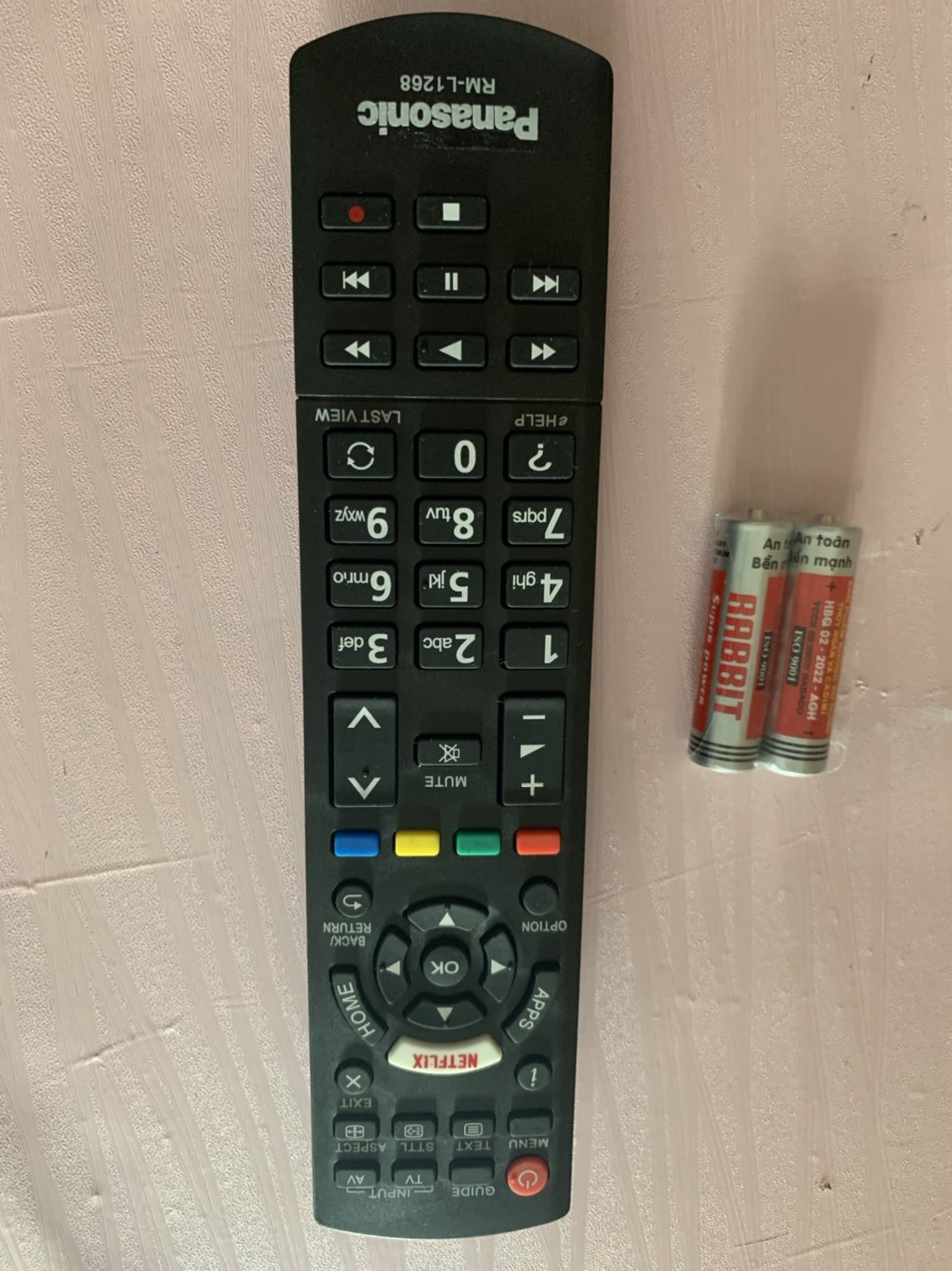 Remote điều khiển tivi panasonic smart huayu rm-l1268 giá thơm