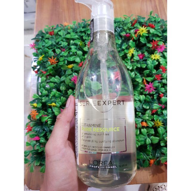 [HCM]DẦU GỘI DÀNH CHO TÓC DẦU LOREAL PURE RESOURCE 500ML