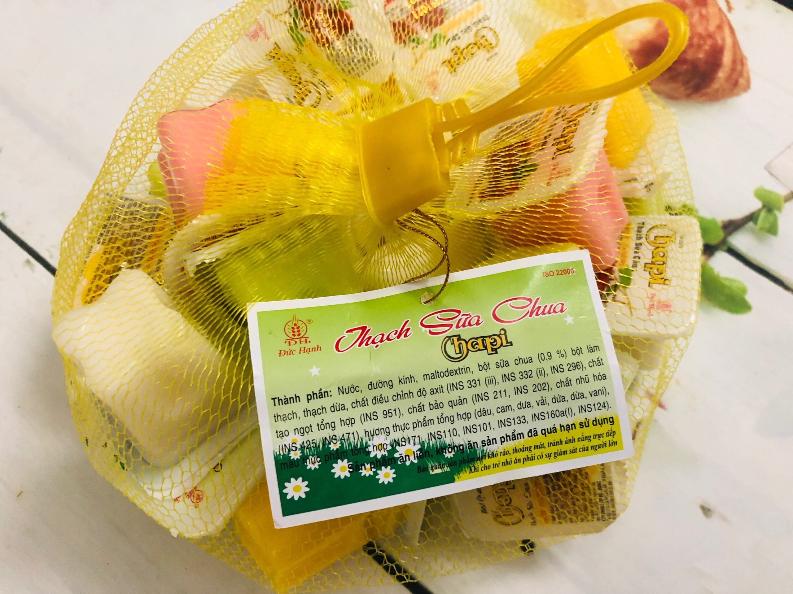 400g thạch sữa chua Chapi hủ lớn