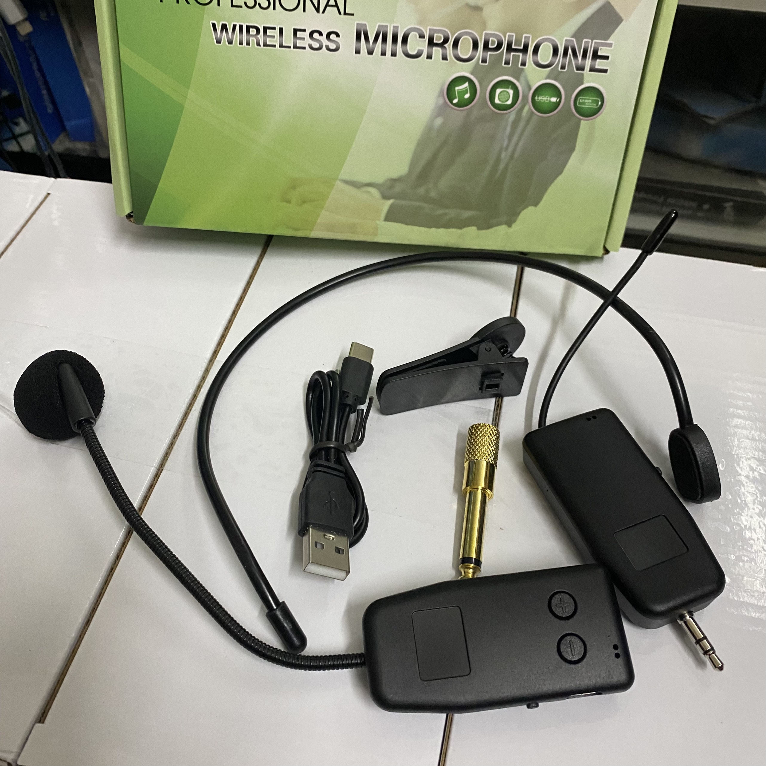 Mic trợ giảng không dây Newgood P11 chạy sóng UHF- Mic trợ giảng phù hợp tất cả các dòng máy hỗ trợ mic