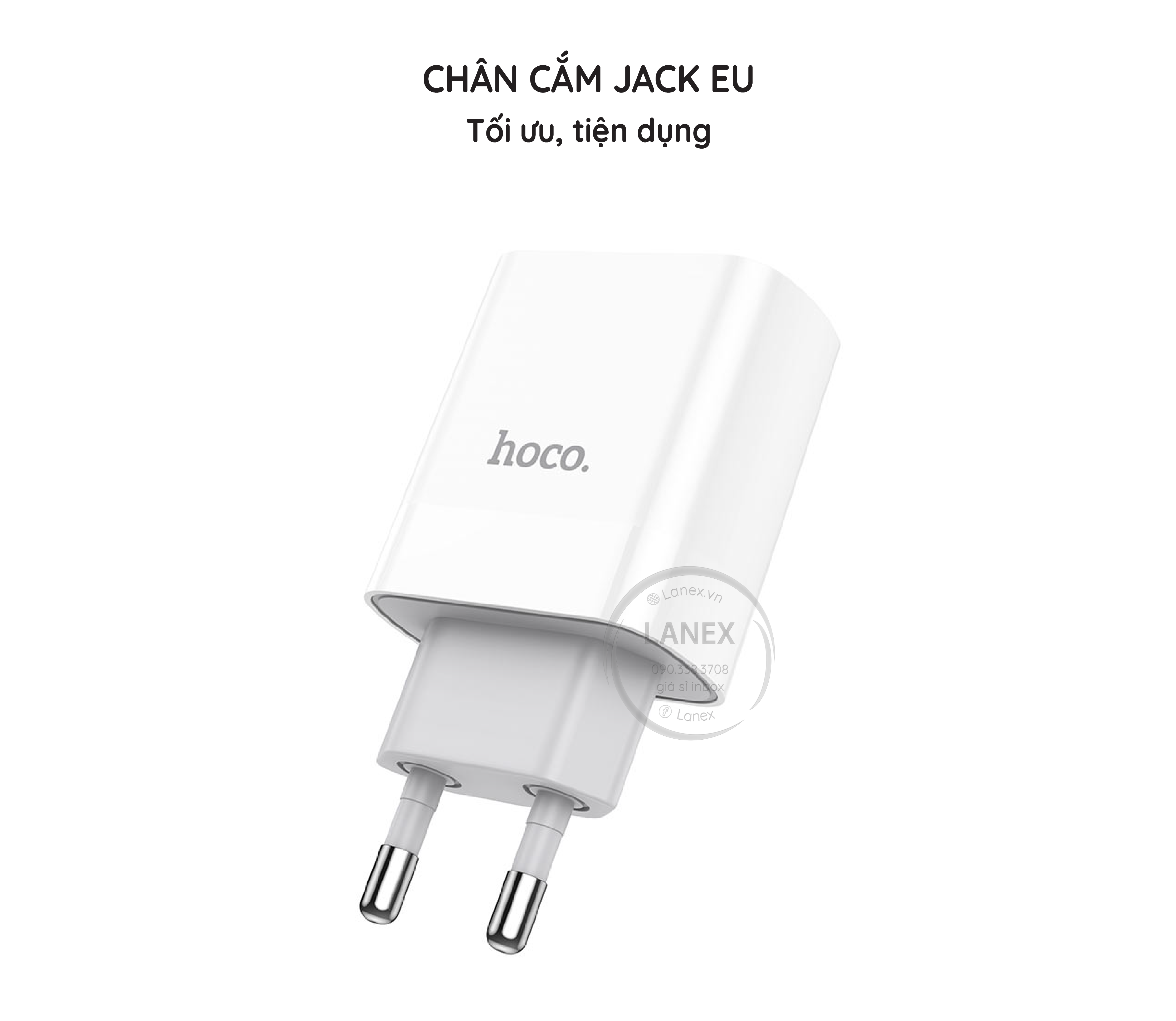 Cóc Sạc Nhanh Hoco C80a 1 Cổng Usb Pd Qc3.0 20w