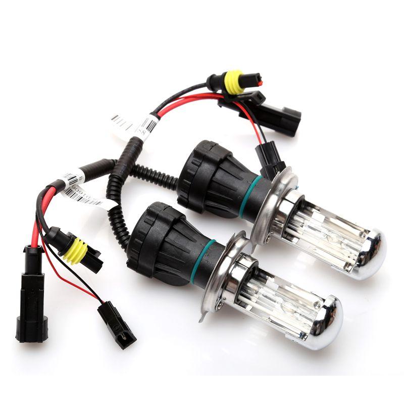 Bộ đèn xenon HID  H4-3 55w 8000k  ( ánh sáng trắng xanh )