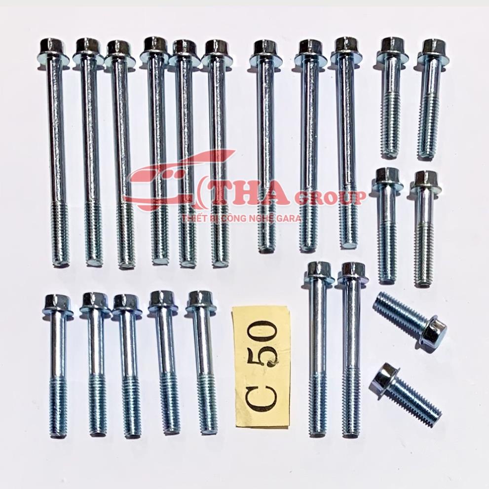 Full bộ ốc dàn xe SUPER CUP C50
