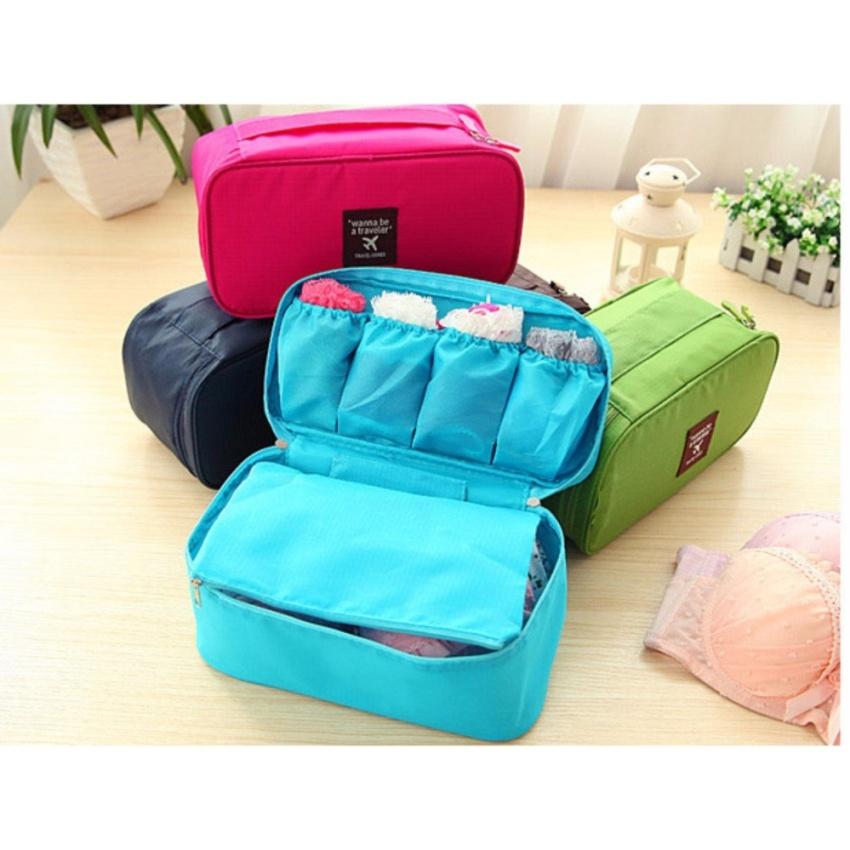 Túi Đựng Đồ Lót Đa Năng Monopoly Underwear Pouch (Xanh Rêu)