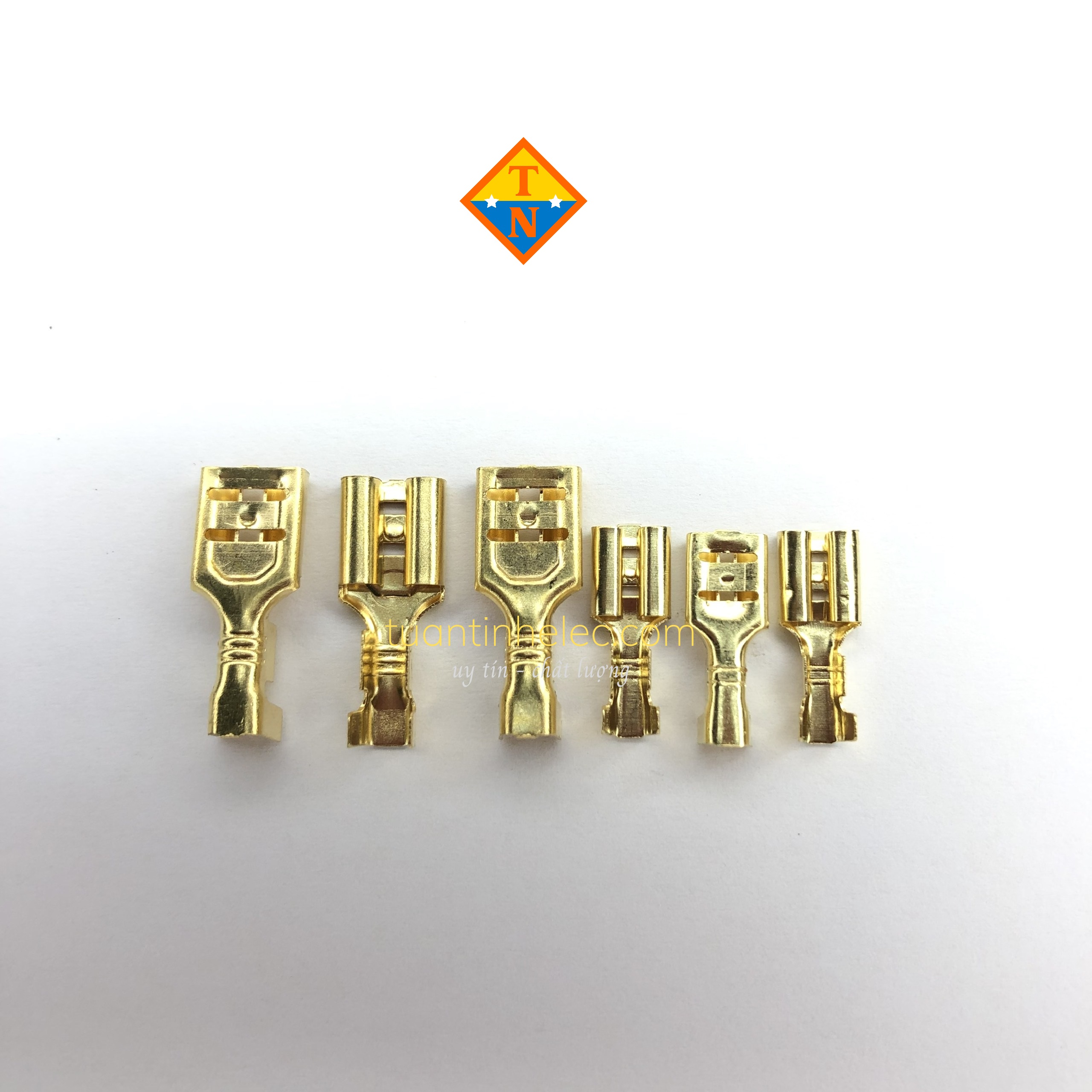 (Bịch 30 cái ) Đầu cos điện cắm.