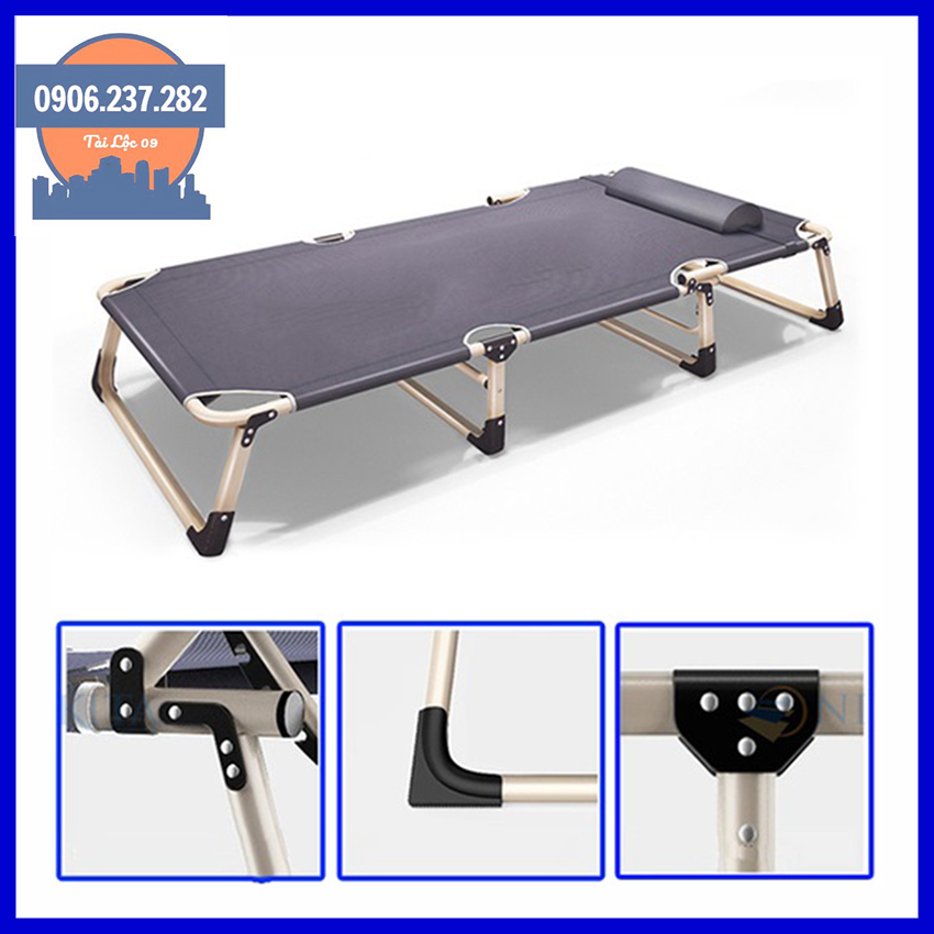 Giường xếp nghỉ ngơi một người - giường gấp văn phòng nằm nghỉ trưa thư giãn , nằm chăm sóc bệnh nhân ở bệnh viện, giường gấp gọn, giường xếp nghỉ trưa văn phòng, ghế bố, ghế thư giãn