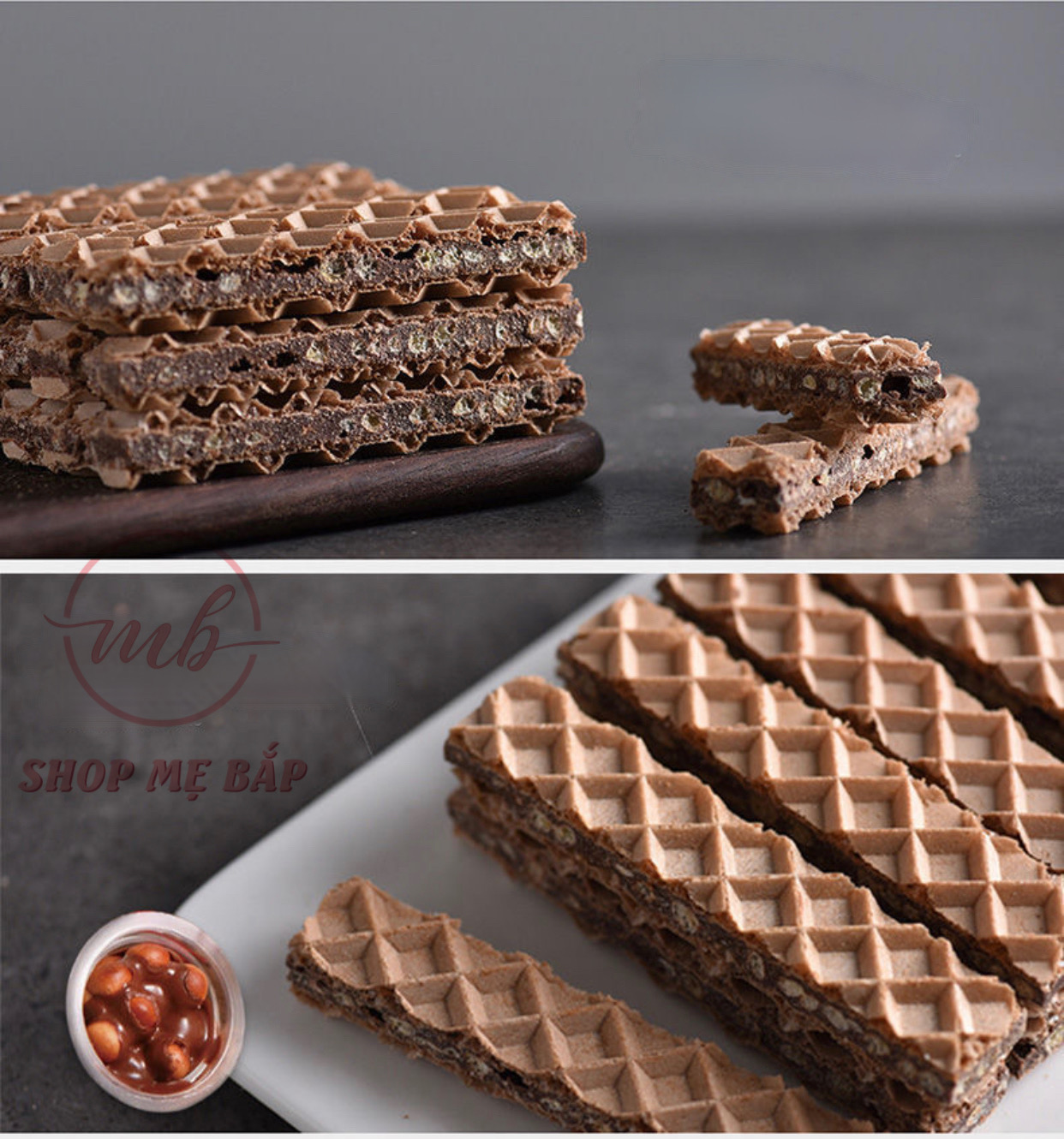 Bánh Xốp Socola Tango Waffle 160Gram (20cái) - Hàng Nhập Indonesia [Date 04/2022]