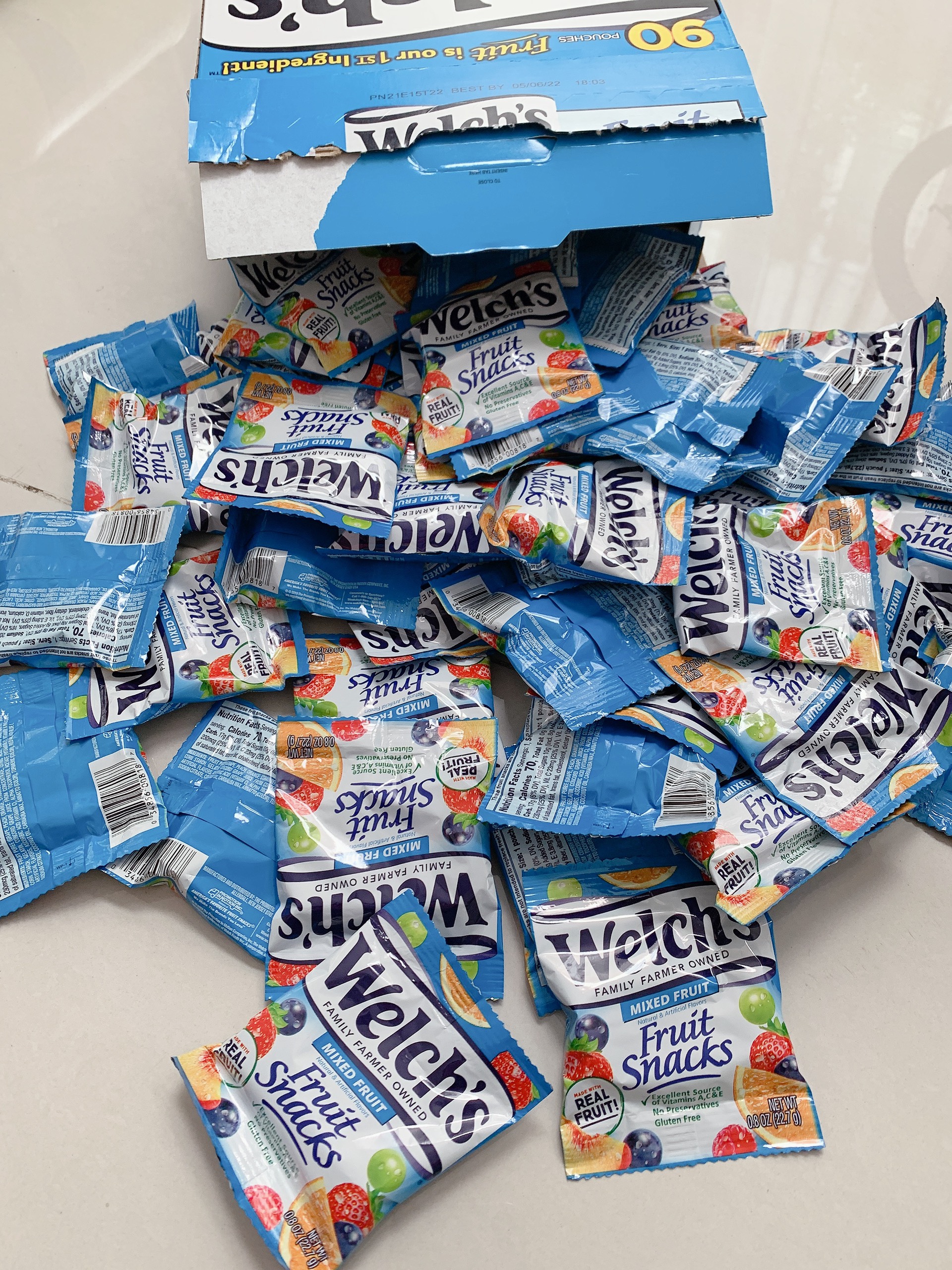 |𝐇𝐀̀𝐍𝐆 𝐀𝐈𝐑| Kẹo dẻo Welch's thùng 90 gói hàng Mỹ • 𝑷𝒆𝒓𝒇𝒕𝒆𝒆 𝑺𝒕𝒐𝒓𝒆