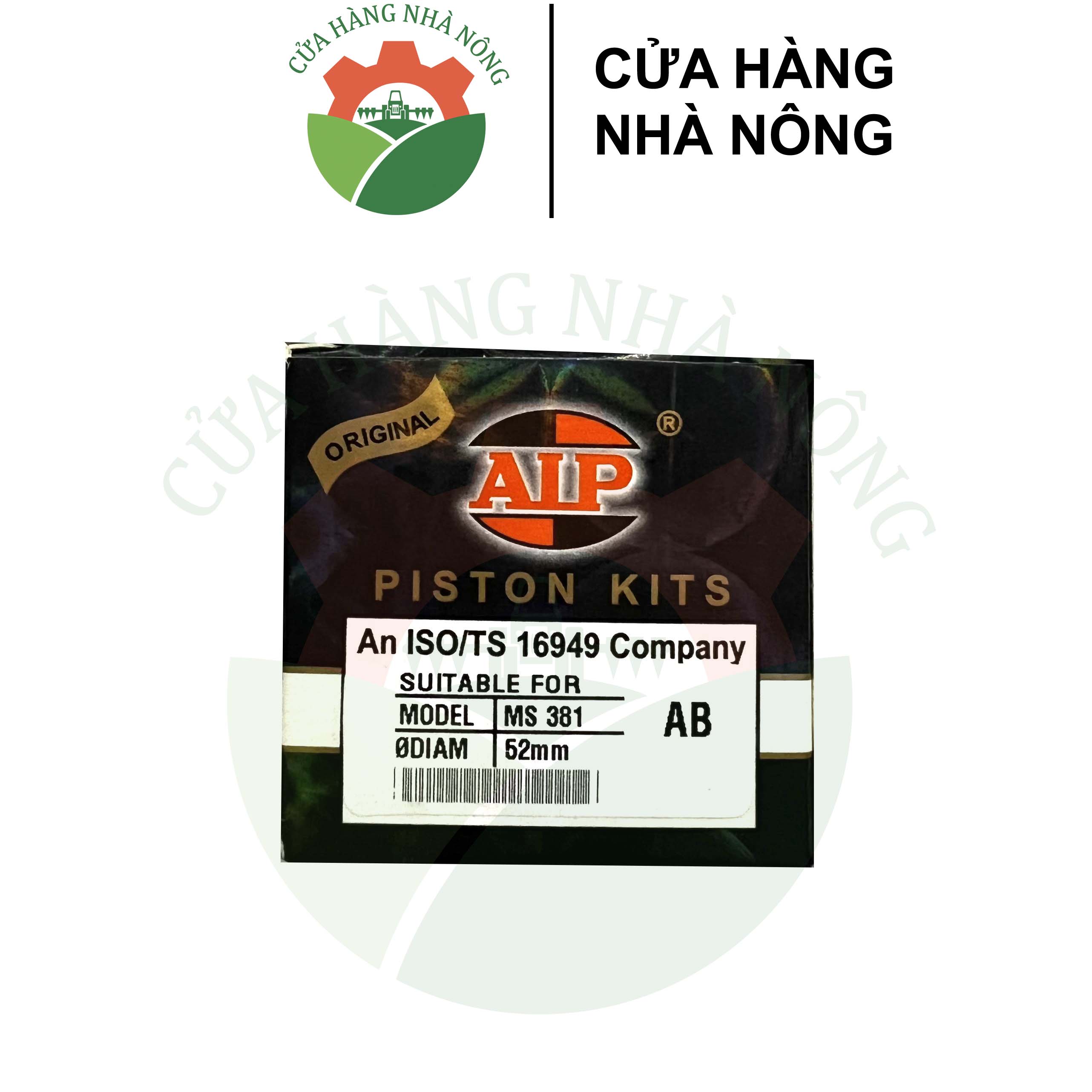Aip Silver Piston Set for Ms 381 Chainsaw