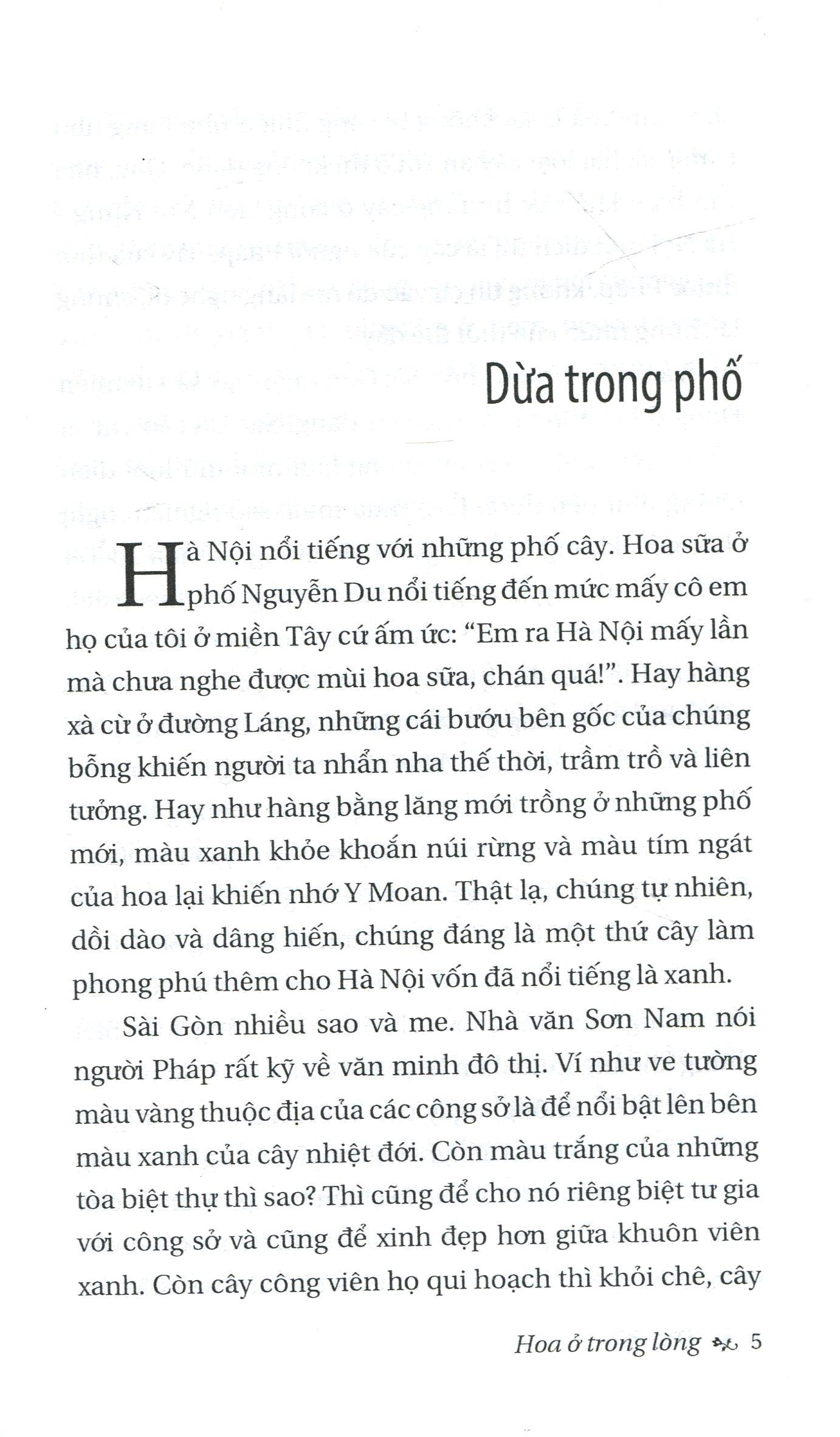 Hoa Ở Trong Lòng - Dạ Ngân