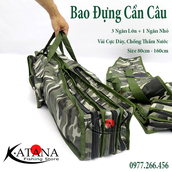 [HCM]Túi Đựng Cần Câu Rằn Ri - Cực Dày Dặn 80cm 90cm 1m 1m1 1m2 1m3 1m4 1m5 1m6