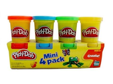 Bộ đồ chơi đất nặn 4 màu mini Play-Doh