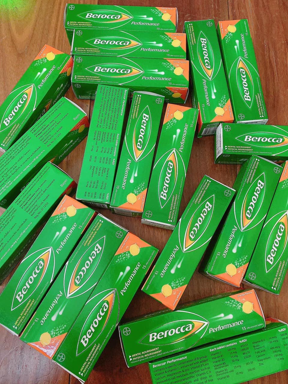 Sủi berocca 15 viên