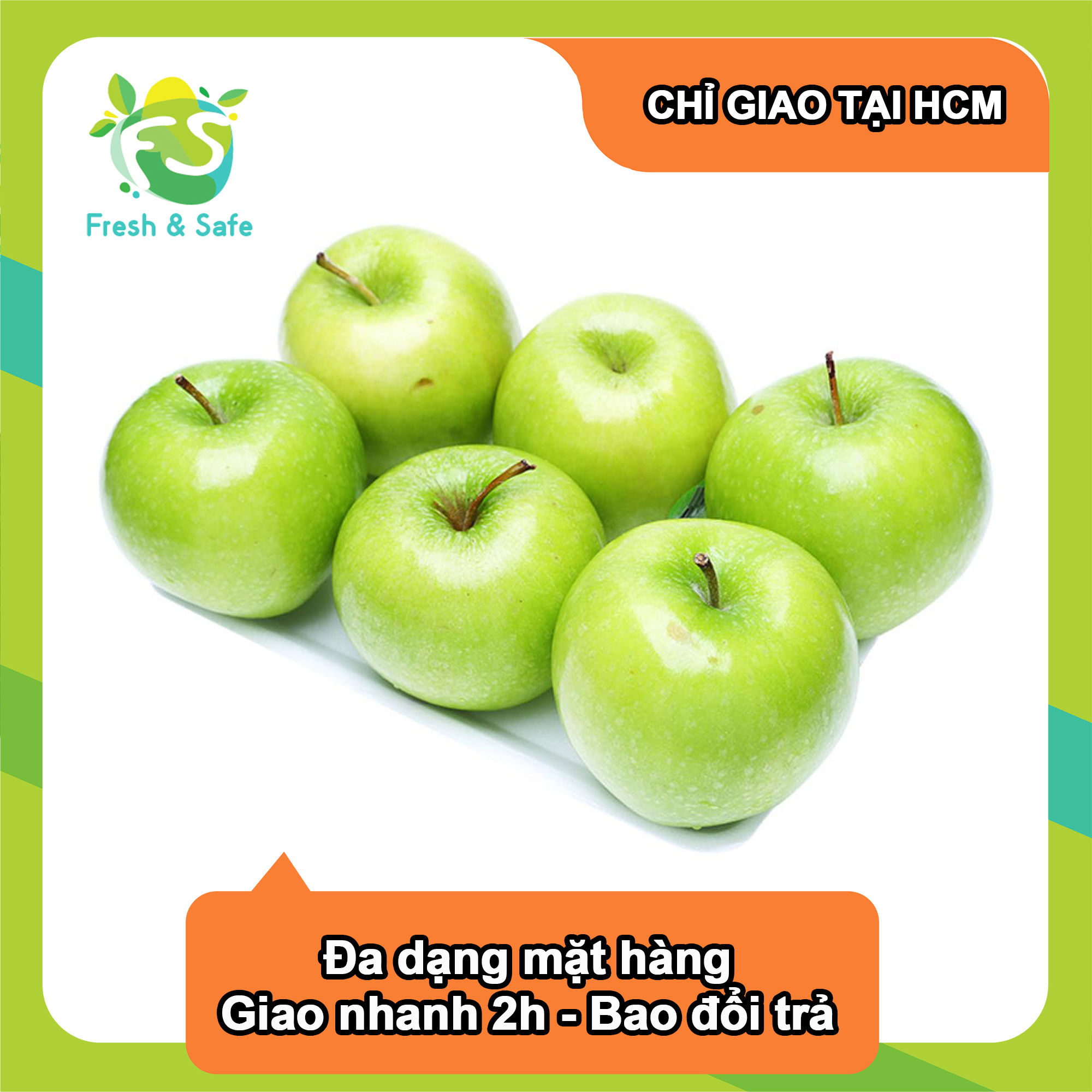 [Chỉ Giao HCM] Táo Xanh Nhập Khẩu Granny Smith - 1kg