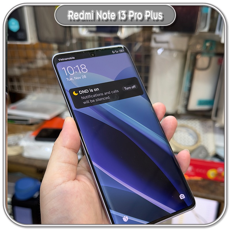 Miếng dán màn hình cong cho máy Redmi Note 13 Pro - Note 13 Pro Plus, PPF trong - nhám