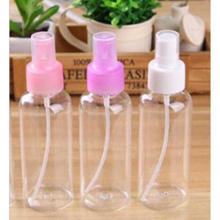 Set 2 Lọ Xịt Dung Dịch Mini 50 ml và 100ml