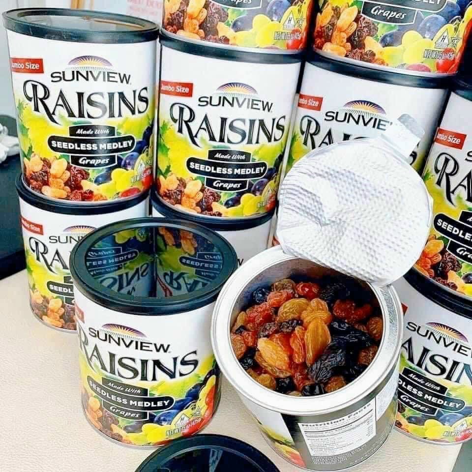425g- Nho Raisins mix 3 màu