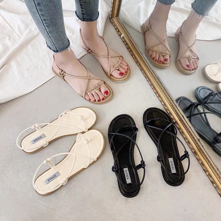 GIÀY SANDAL XỎ NGÓN QUAI MẢNH giá rẻ