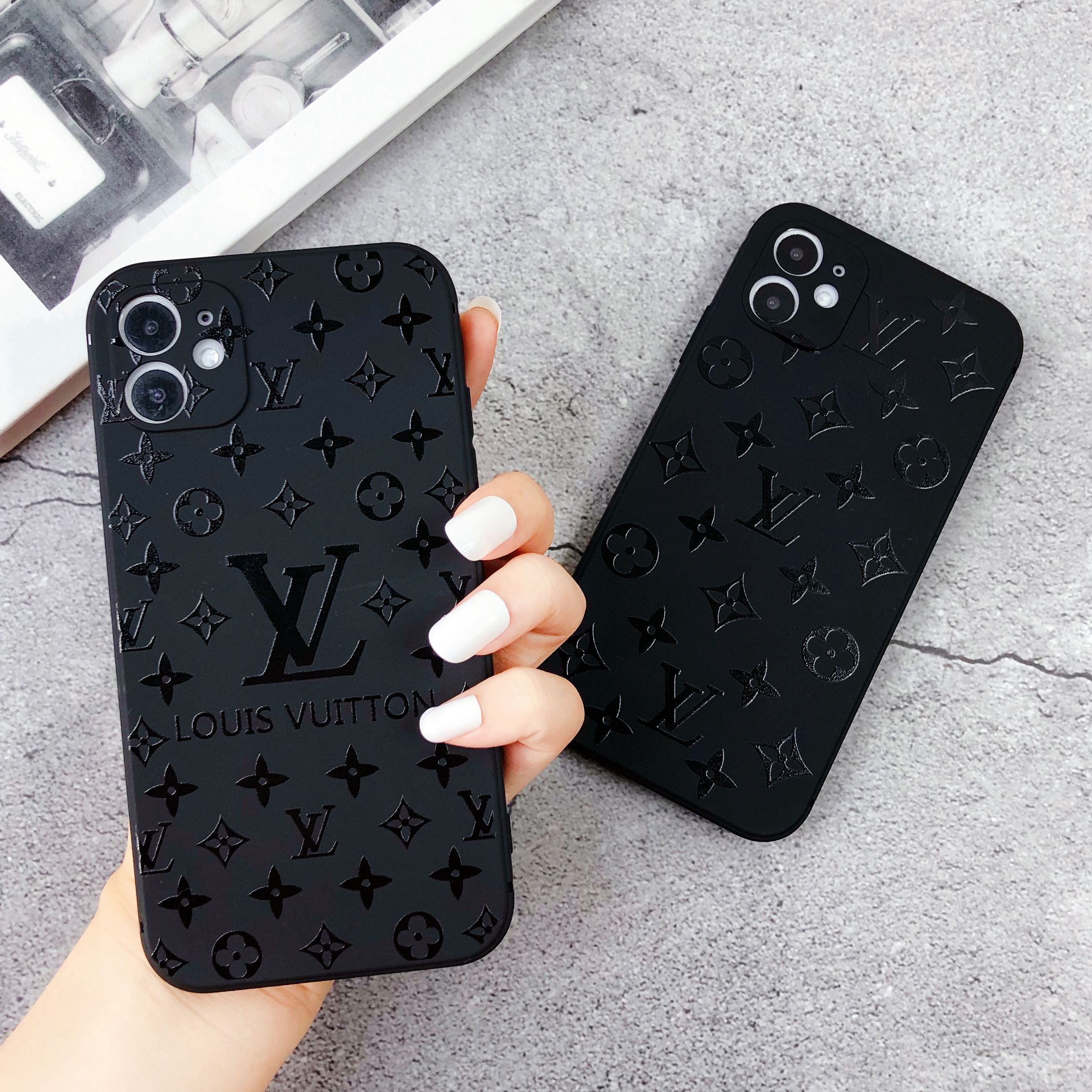Ốp Lưng Iphone Cạnh Vuông L.V - BVC , BVC Iphone5/5s/6/6plus/6s/6splus/7/7plus/8/8plus/x/xr/xs/11/12/pro/- SENCASE