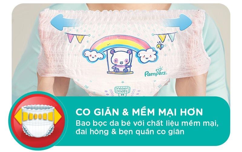 Tã Quần Pampers Giữ Dáng Mới Gói Đại L54 (size L - 54 miếng)
