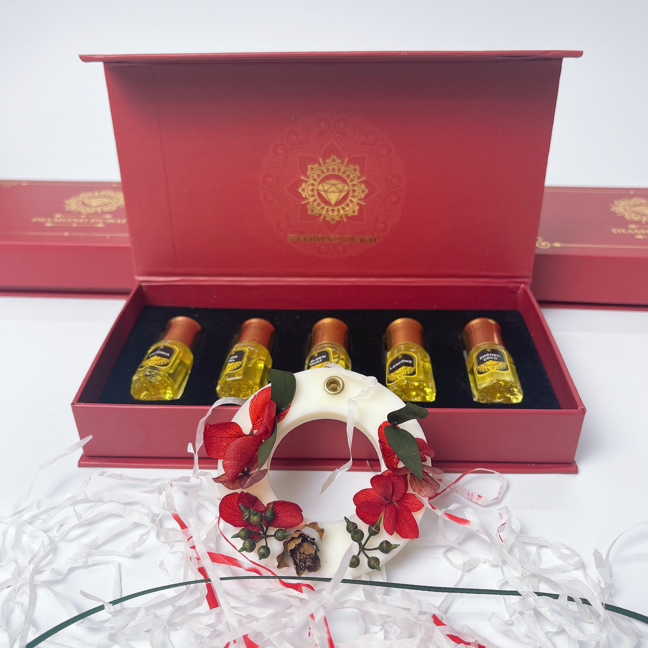 Set 5 lọ tinh dầu nước hoa dubai mini dạng lăn siêu thơm