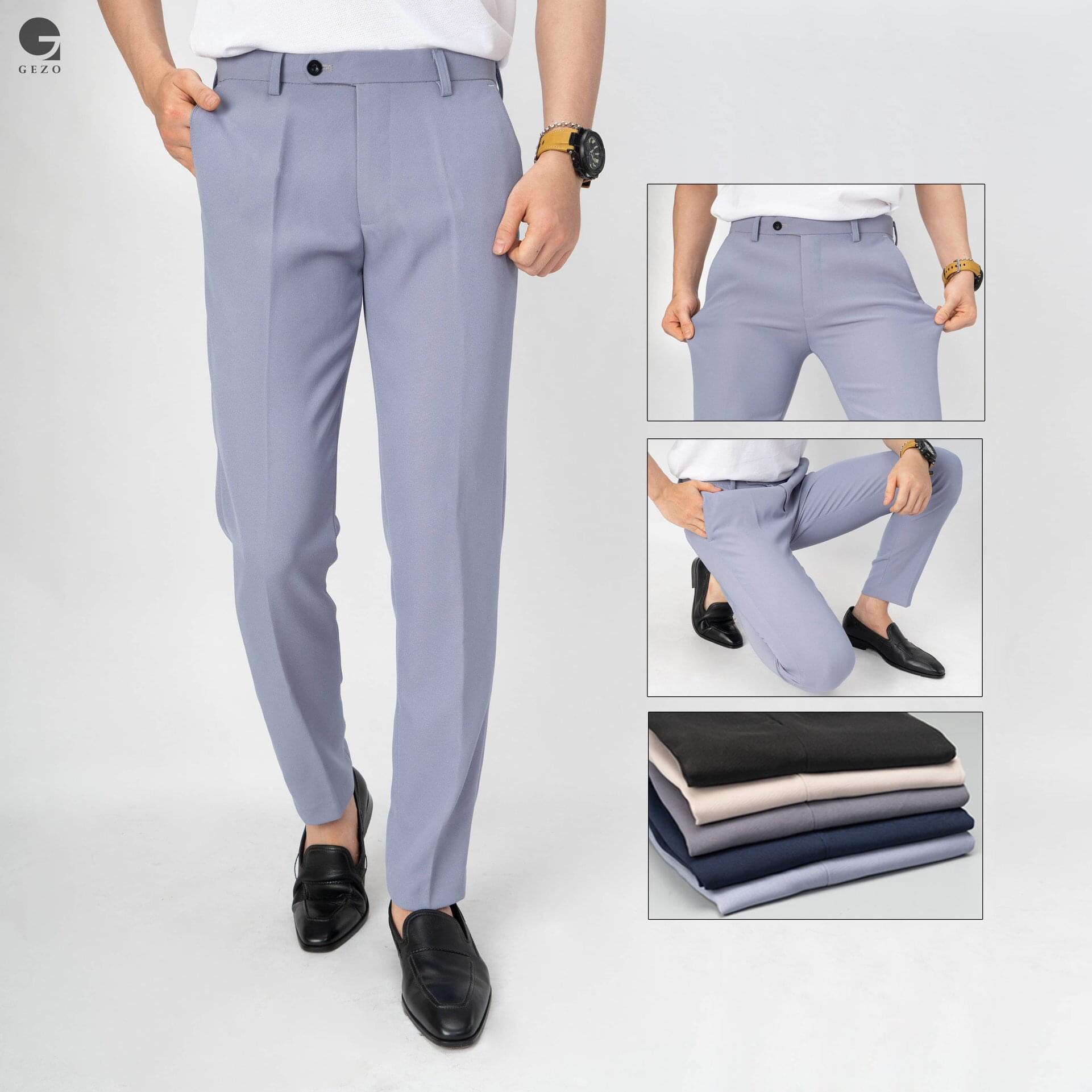 [HÀNG VNXK - DÀY DẶN] Quần âu nam công sở cao cấp co giãn phong cách Hàn Quốc