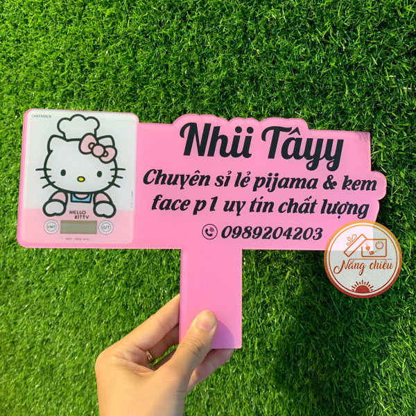 Bảng hiệu Trang Trí -  Treo Cửa Hàng - Khắc Tên, Logo Shop theo yêu cầu _ Bảng cầm tay đạo cụ chụp hình sản phẩm