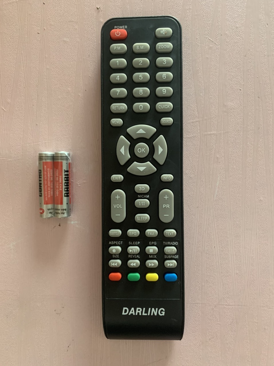 [HCM]REMOTE ĐIỀU KHIỂN TIVI DARLING LED_LCD_CRT