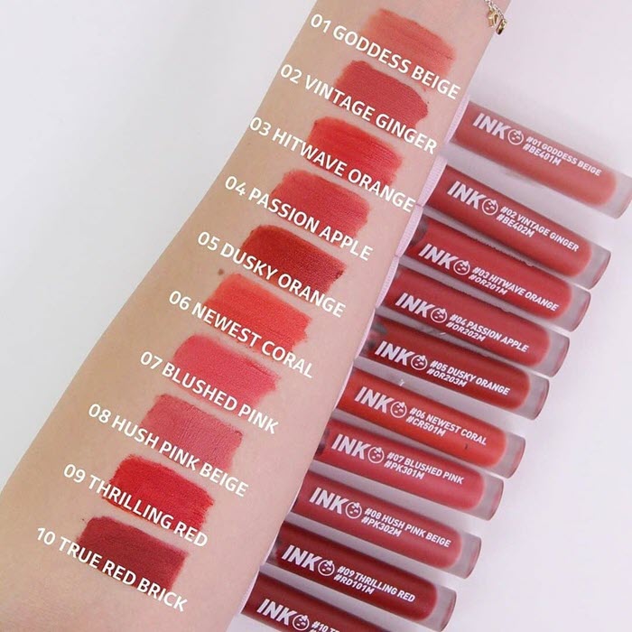 [HCM]Son kem lì Peripera Ink Matte Blur Tint
