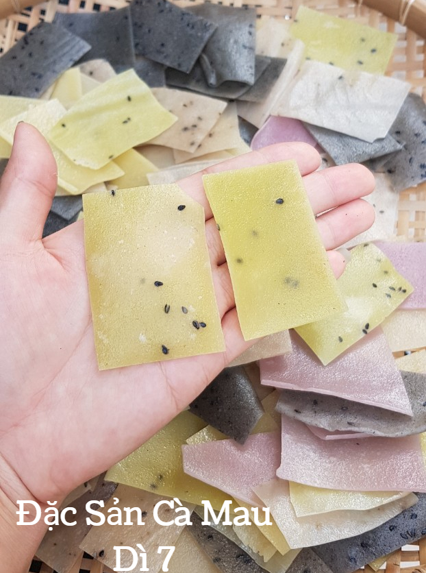 [250Gram] Bánh phồng nước cốt dừa, mix nhiều vị