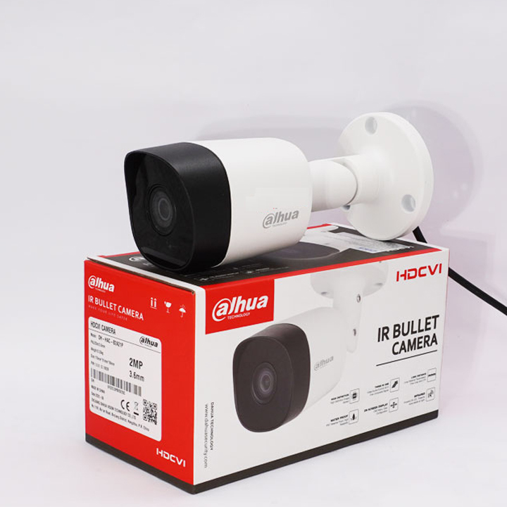 Camera HDCVI Dahua Thân sắt B2A21P 2.0Megapixels, bảo hành 24 tháng