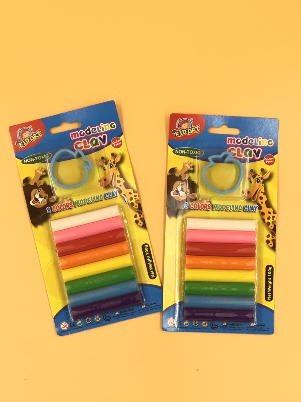 Đất nặn 8 màu kidart