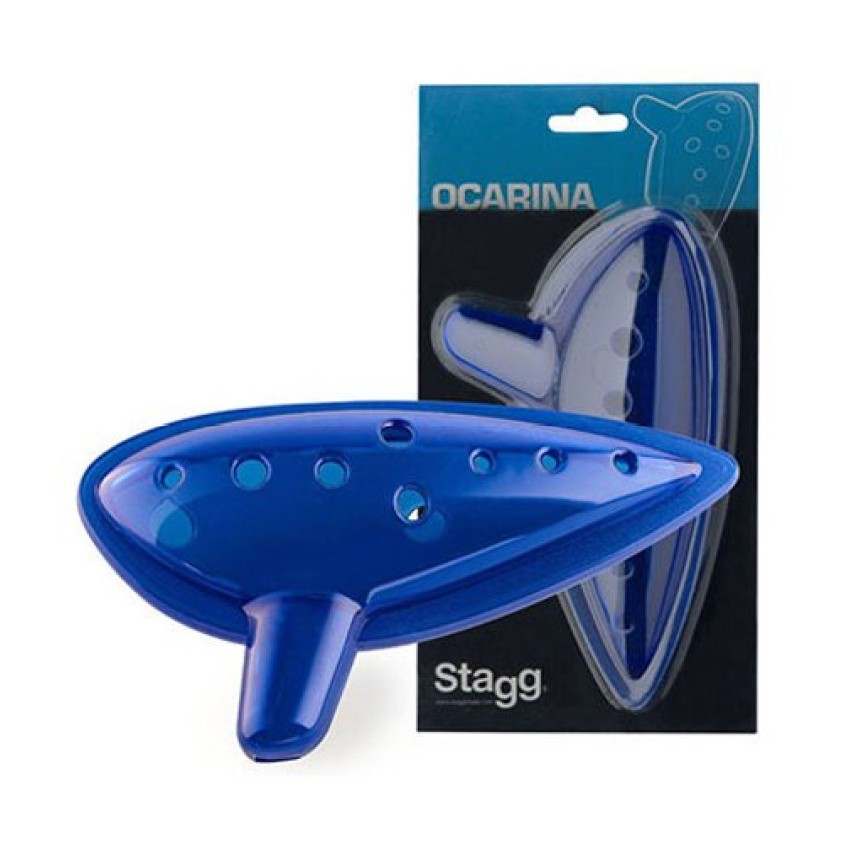 Kèn Ocarina Stagg OCA-PL BL(màu xanh)