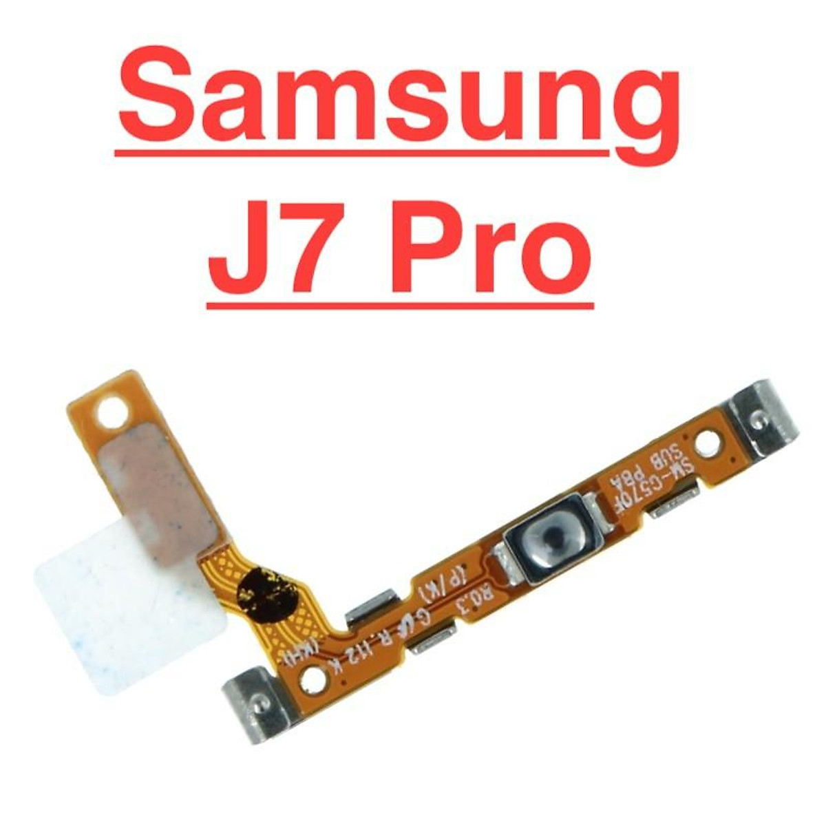 Power button cord for Samsung J7 Pro Mach power button cord replacement