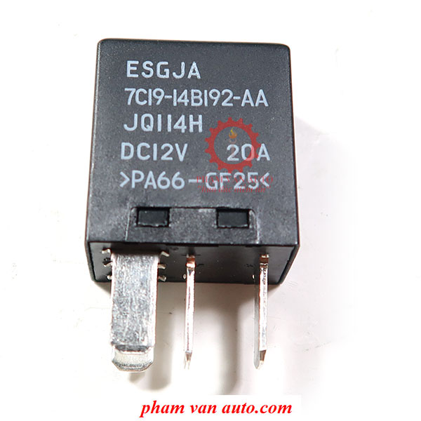Rơ le cầu chì 4 chân Ford Transit CHÍNH HÃNG mã 7C1914B192AA Phạm Văn Auto
