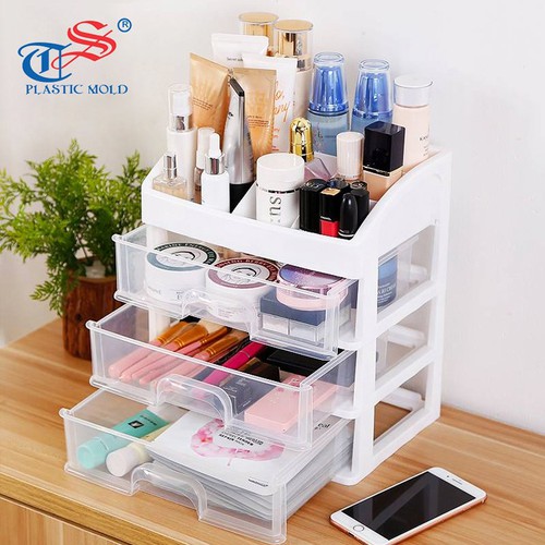 Kệ Tủ Đựng Mỹ Phẩm Đồ Trang Điểm Đa Năng 4 Tầng Tashuan TS-5338