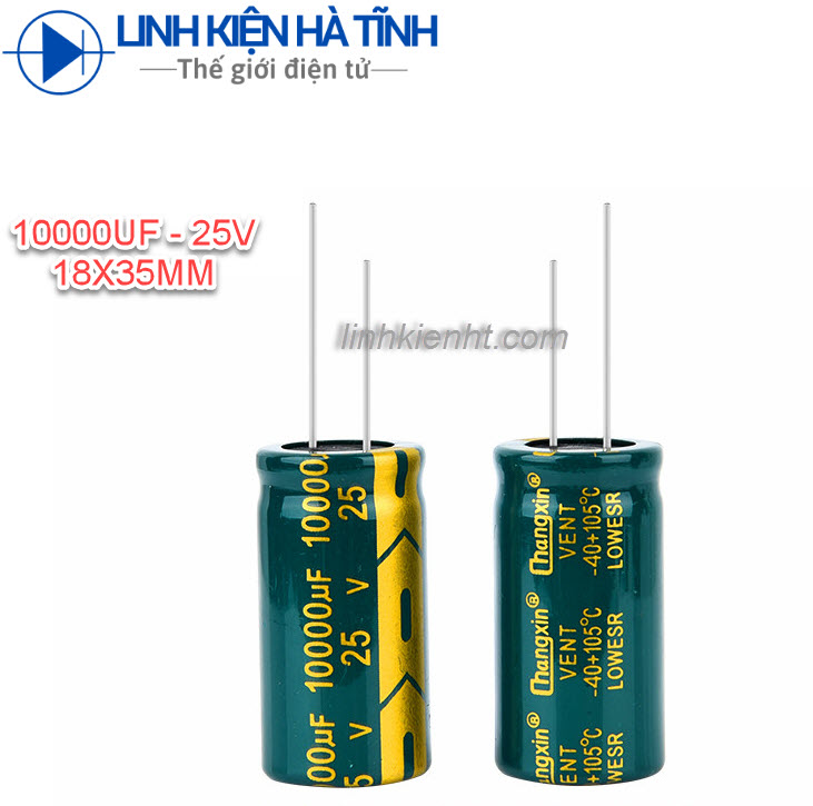 Tụ hóa 10000uf 25v 18x35mm