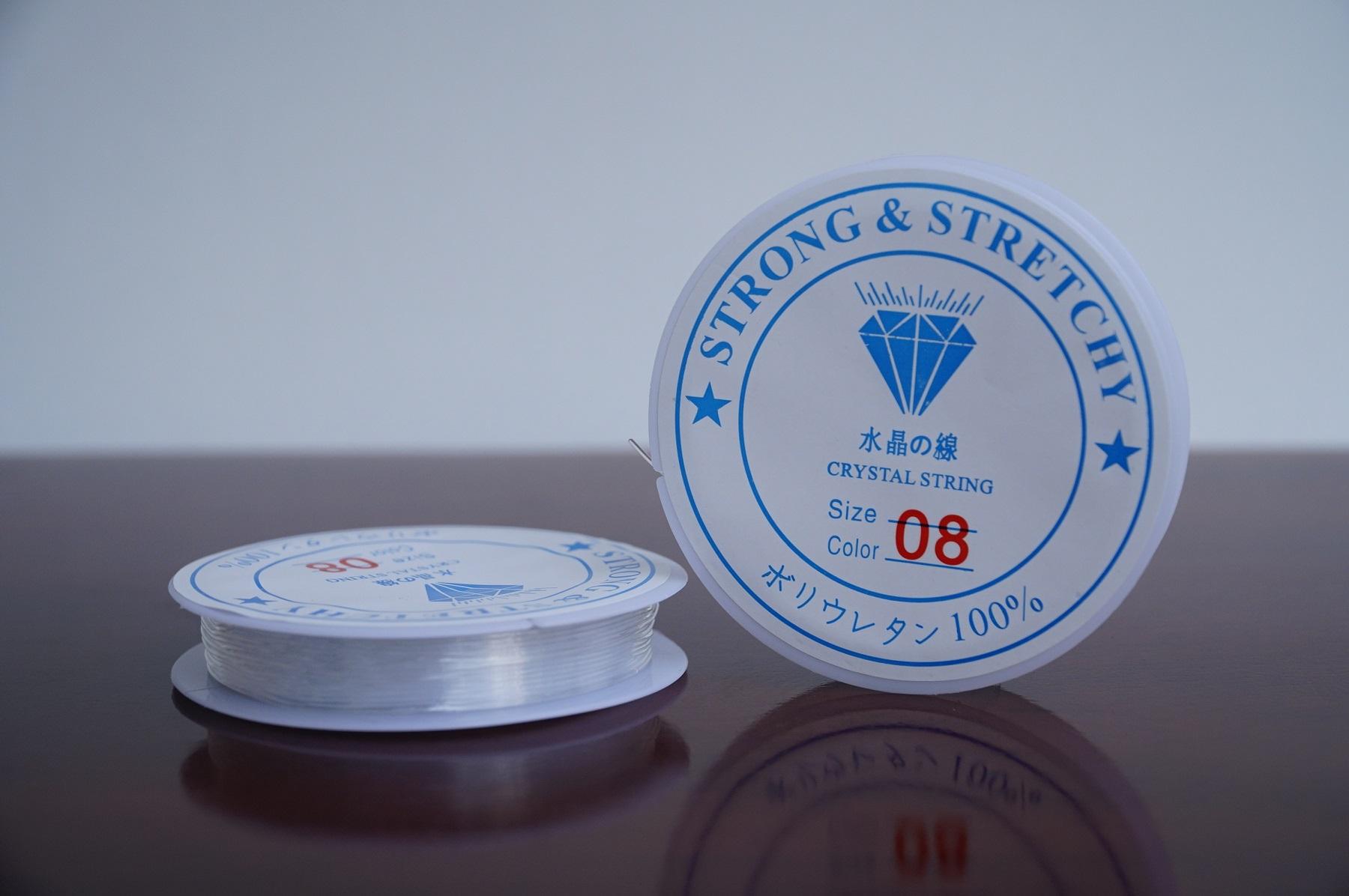 Cuộn dây xỏ chuỗi hạt trơn vòng tay cước xâu chuỗi hạt siêu bền - Nhiều màu