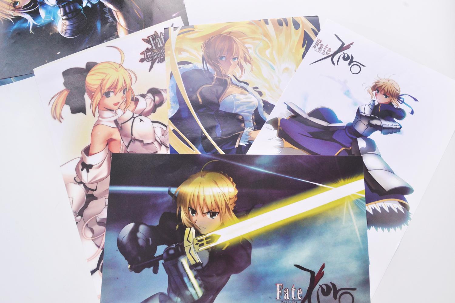 [7-11/12 VOUCHER 8%][thanh lý bán lỗ] Bộ 8 tấm poster Anime - Fate/Stay Night [AAM] [PGN23]