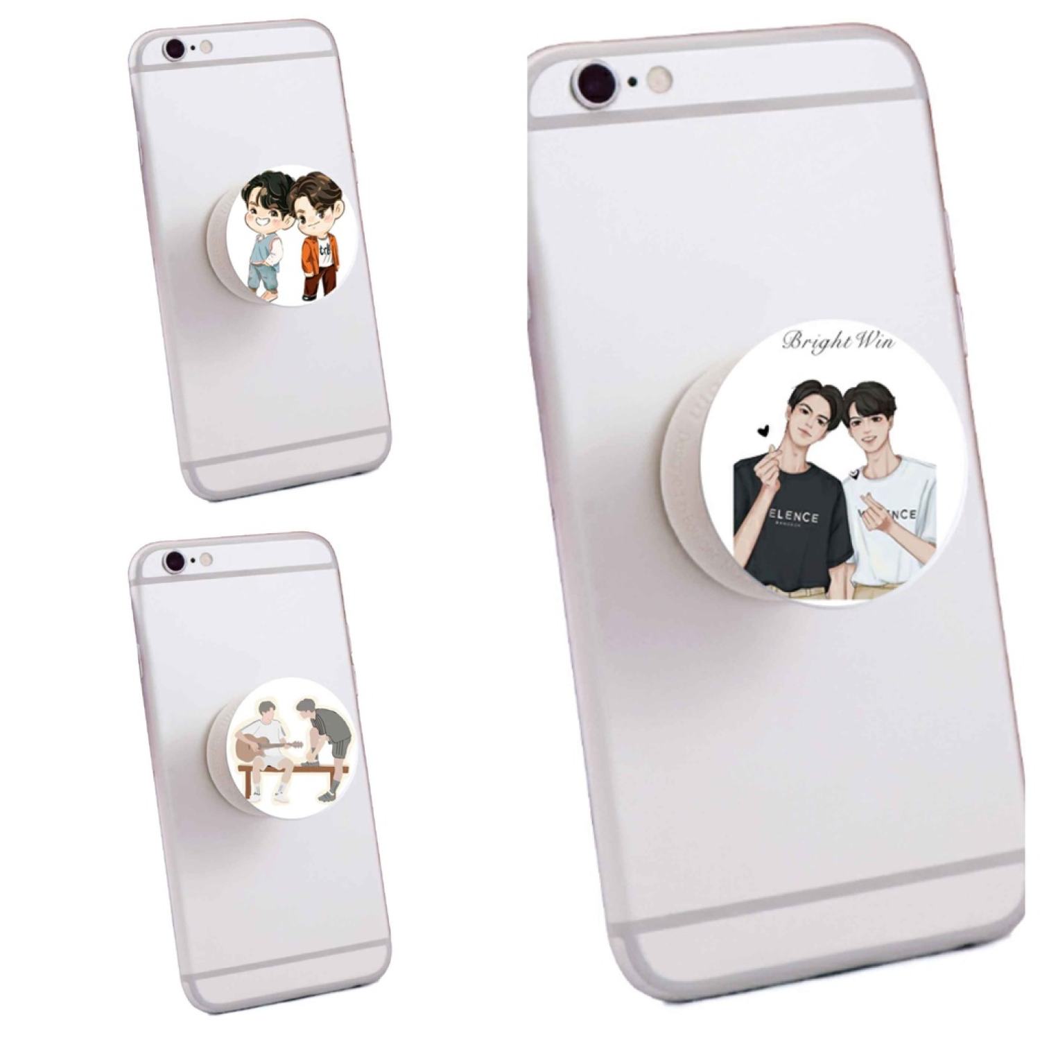 Popsocket - Giá đỡ điện thoại BRIGHTWIN 2gether BL Thái Lan anime chibi