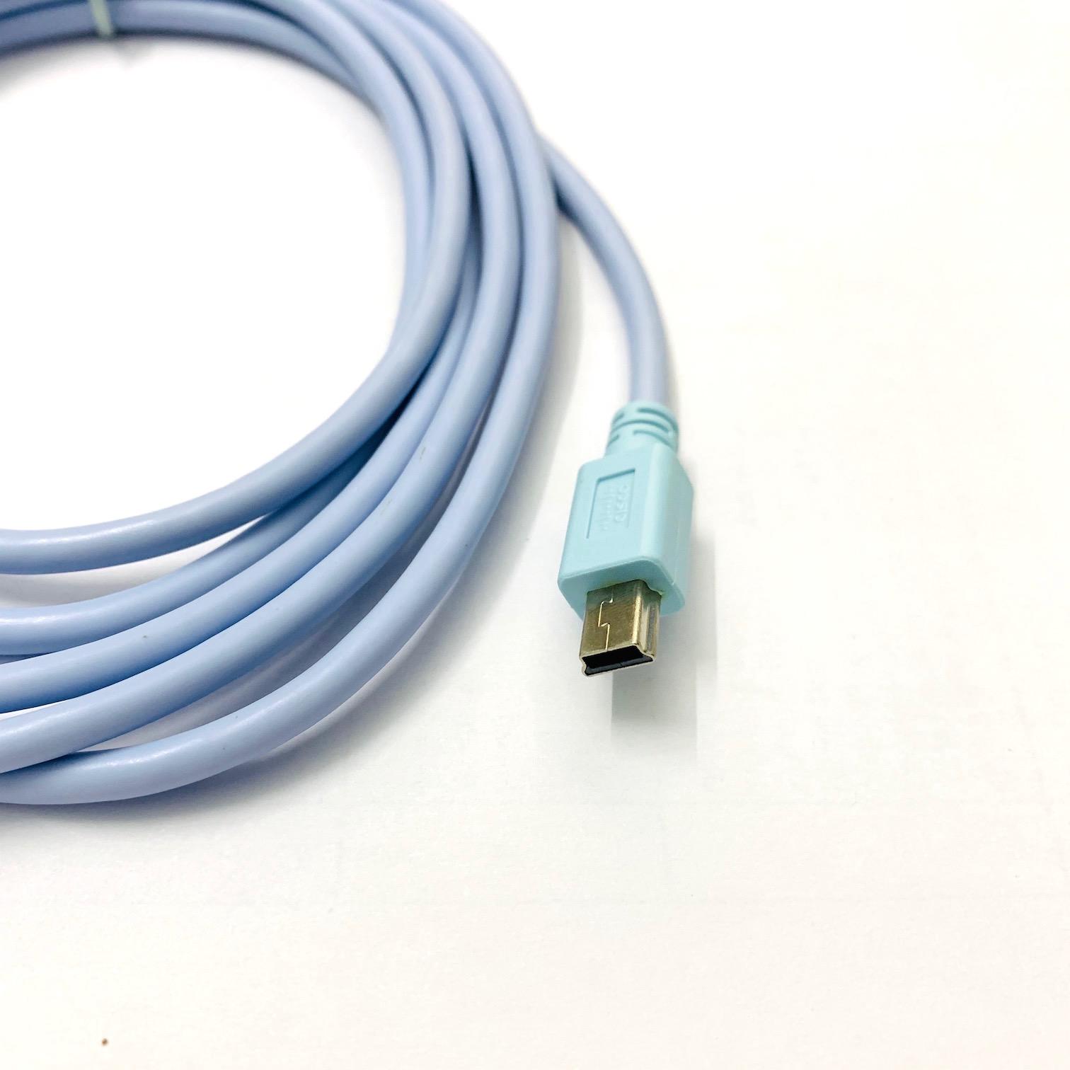 Cisco 37-1090-01 Cáp USB Type A to Mini B USB Console Cable 6ft