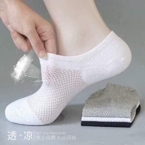 COMBO 2 đôi TẤT LƯỚI NAM THÔNG HƠI SIÊU MÁT