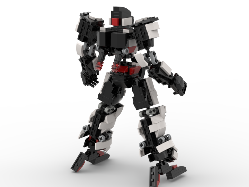 Đồ chơi lắp ráp Lego Mech Robot Light