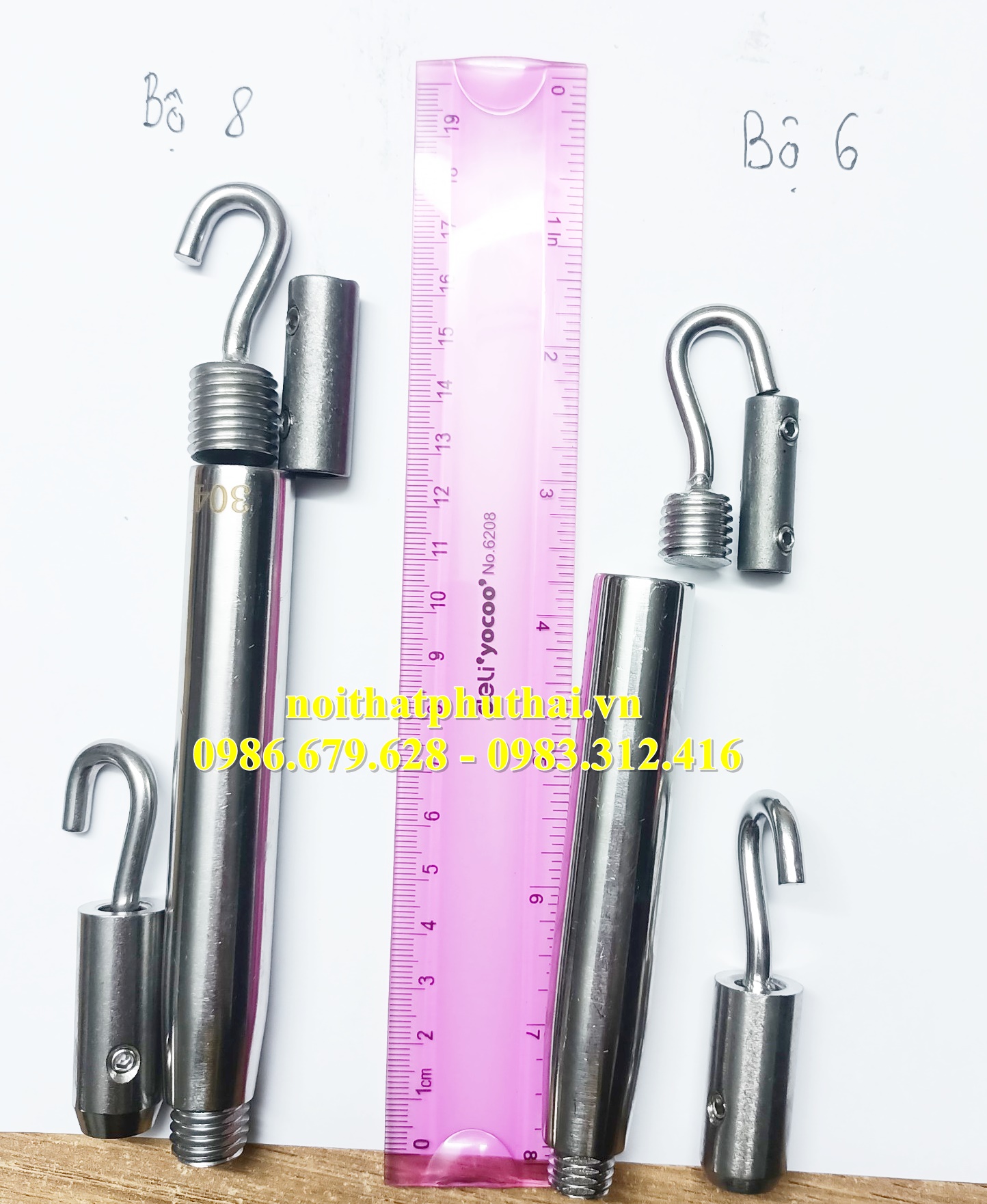 Tăng đơ ống inox cho thang cáp