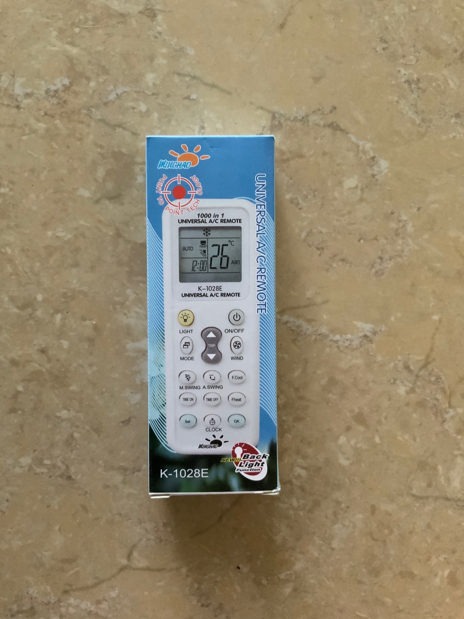 Điều khiển điều hoà đa năng K-1028E
